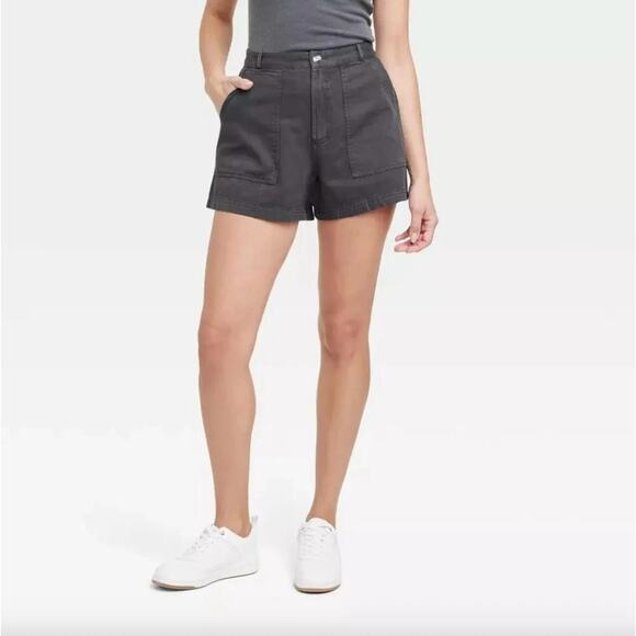 Universal Thread High Rise Utility Shorts Size 16 Casual Minimalist Hipster - Picture 1 of 11